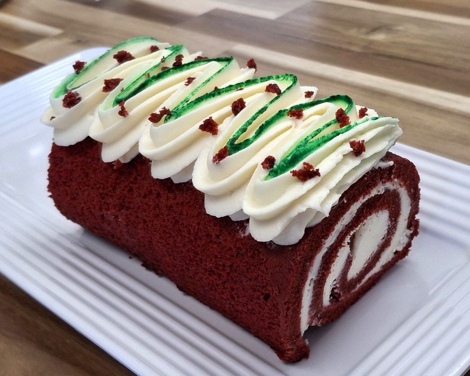 Red Velvet Cake Roll